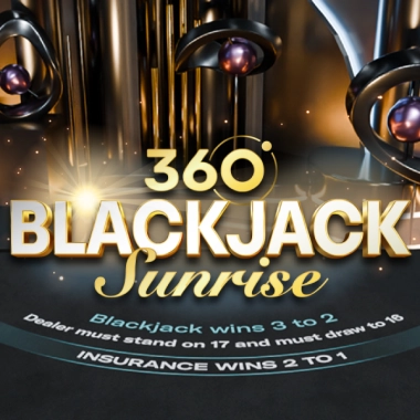 Blackjack 360 Sunrise game tile