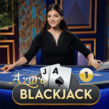 Blackjack 1 - Azure game tile