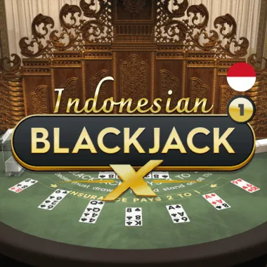 Indonesian BlackjackX 1 game tile