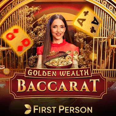 First Person Golden Wealth Baccarat game tile