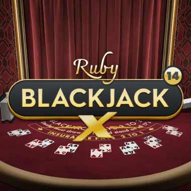 Blackjack X 14 - Ruby game tile