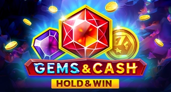 Gems and Cash Hold and Win game tile