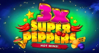 Slot 3x Super Peppers with Bitcoin