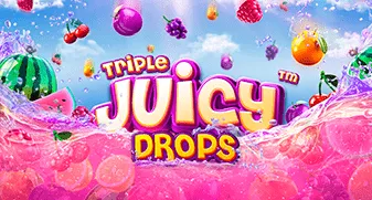 Triple Juicy Drops game tile