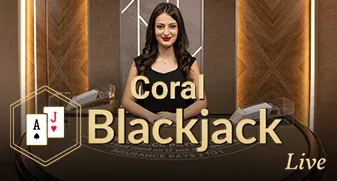 Coral Blackjack game tile