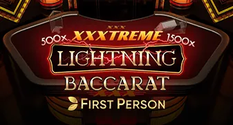 First Person XXXtreme Lightning Baccarat game tile