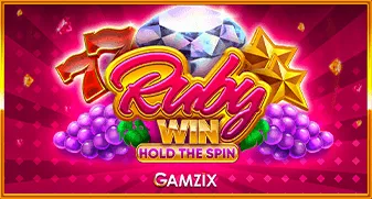 Bitcoin가 있는 슬롯 Ruby Win: Hold The Spin