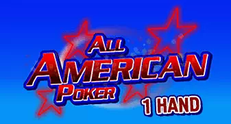 Slot All American Poker 1 Hand with Bitcoin