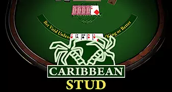 Slot Caribbean Stud with Bitcoin