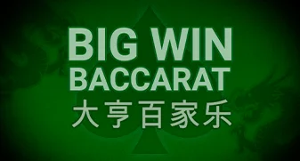 Big win Baccarat game tile