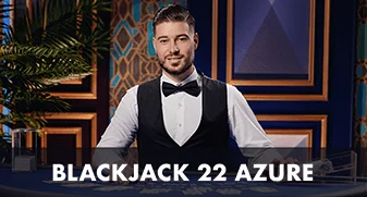 Slot BlackJack 22 - Azure with Bitcoin