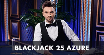 Slot BlackJack 25 - Azure with Bitcoin