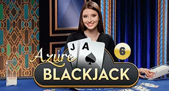 Slot Blackjack 6 - Azure with Bitcoin