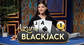 Slot Blackjack 1 - Azure with Bitcoin
