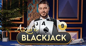 Slot Blackjack 9 - Azure with Bitcoin