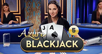 Slot Blackjack 5 - Azure with Bitcoin