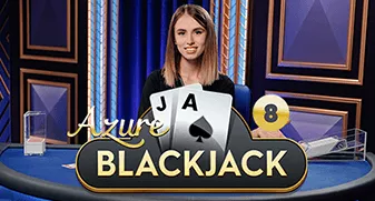 Slot Blackjack 8 - Azure with Bitcoin
