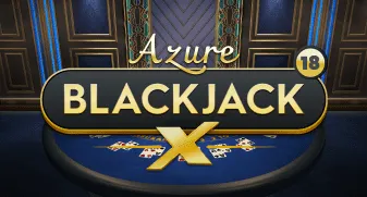 Blackjack X 18 - Azure game tile