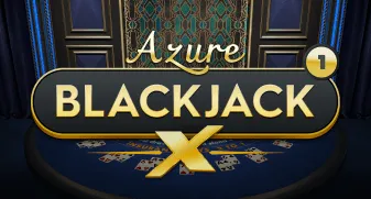 Blackjack X 1 - Azure game tile