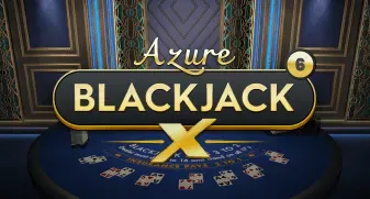 Blackjack X 6 - Azure game tile