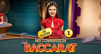 No Comm Baccarat 1 game tile