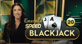 Speed Blackjack 20 - Emerald game tile
