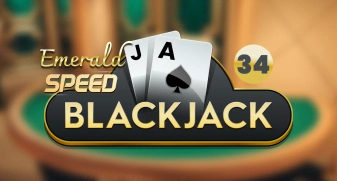 Speed Blackjack 34 - Emerald game tile