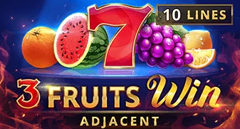 3 Fruits Win: 10 lines game tile