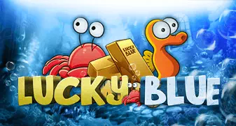 Slot Lucky Blue with Bitcoin