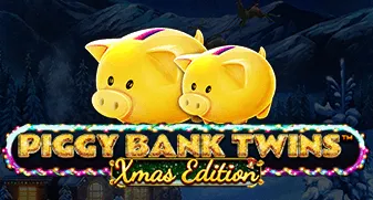 Piggy Bank Twins Xmas game tile