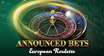 Slot European Roulette. Announced Bets with Bitcoin