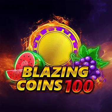 Blazing Coins 100 game tile