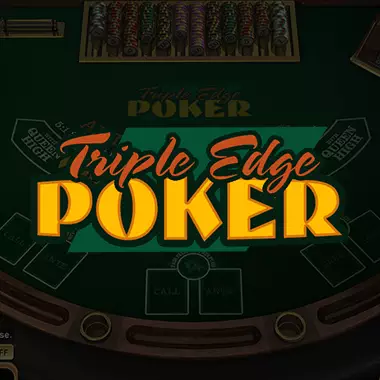 Triple Edge Poker game tile