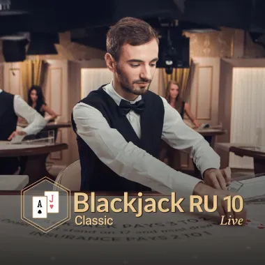 Blackjack Classic Ru 10 game tile