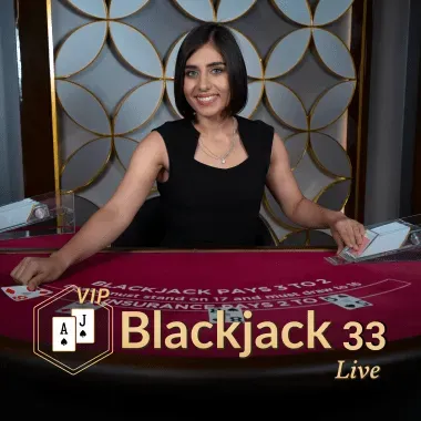 Blackjack VIP 33 game tile
