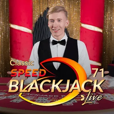 Classic Speed Blackjack 71 game tile
