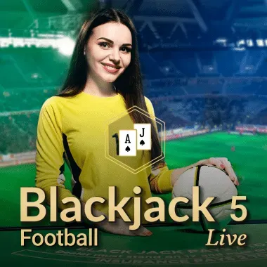 Football Blackjack 5 game tile