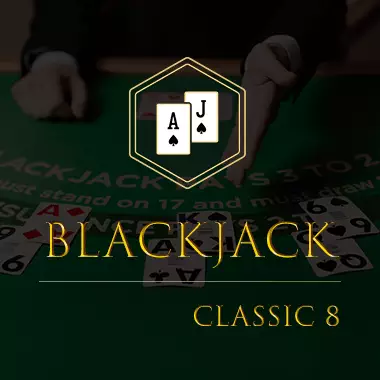Blackjack Classic 8 game tile