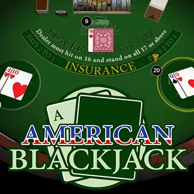 American Blackjack game tile