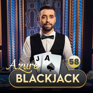 Blackjack 58 - Azure game tile