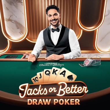 Jacks or Better Draw Poker, Pragmatic Play Live