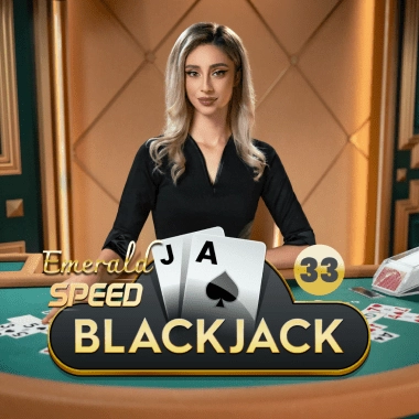 Speed Blackjack 33 - Emerald game tile
