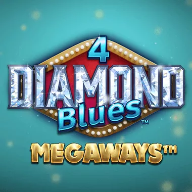 4 Diamond Blues - Megaways game tile