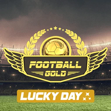 Lucky Day: Football Gold game tile