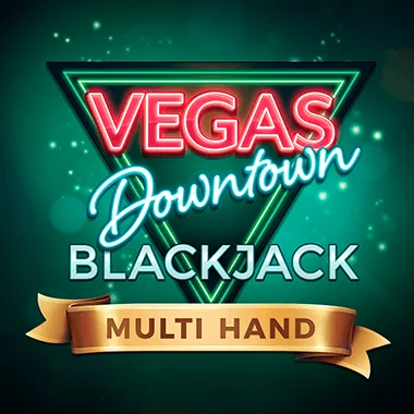 Multihand Vegas Downtown Blackjack game tile