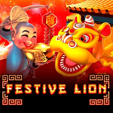 Festive Lion game tile