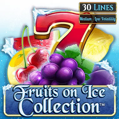 Fruits On Ice Collection 30 Lines game tile