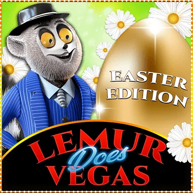 Lemur Does Vegas Easter Edition game tile