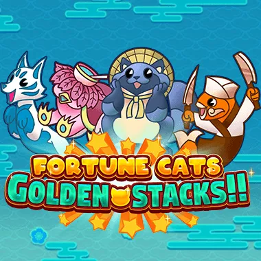 Fortune Cats Golden Stacks game tile