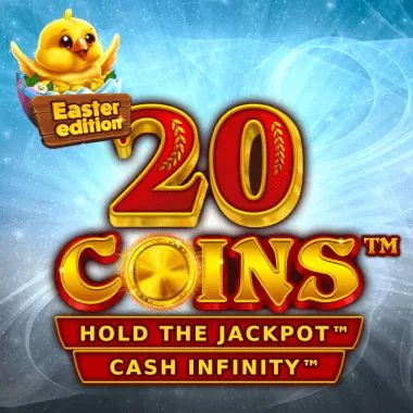 20 Coins Easter game tile